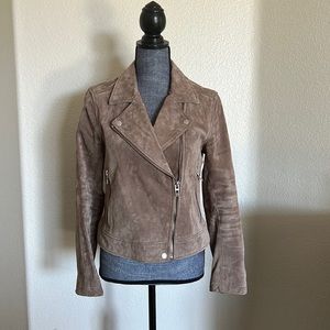 Blank NYC Suede Moto Jacket